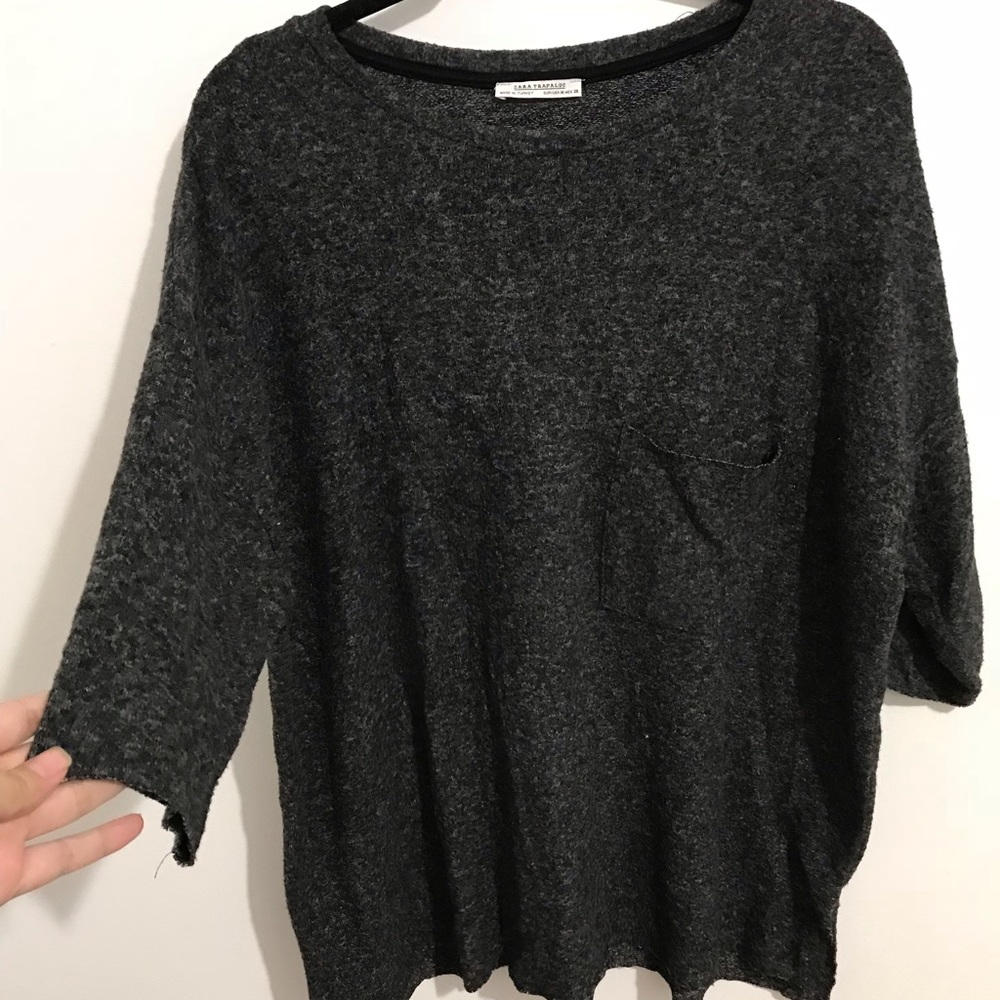 Knit sweater top